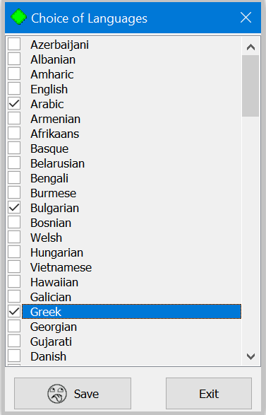 Multilingual search engine